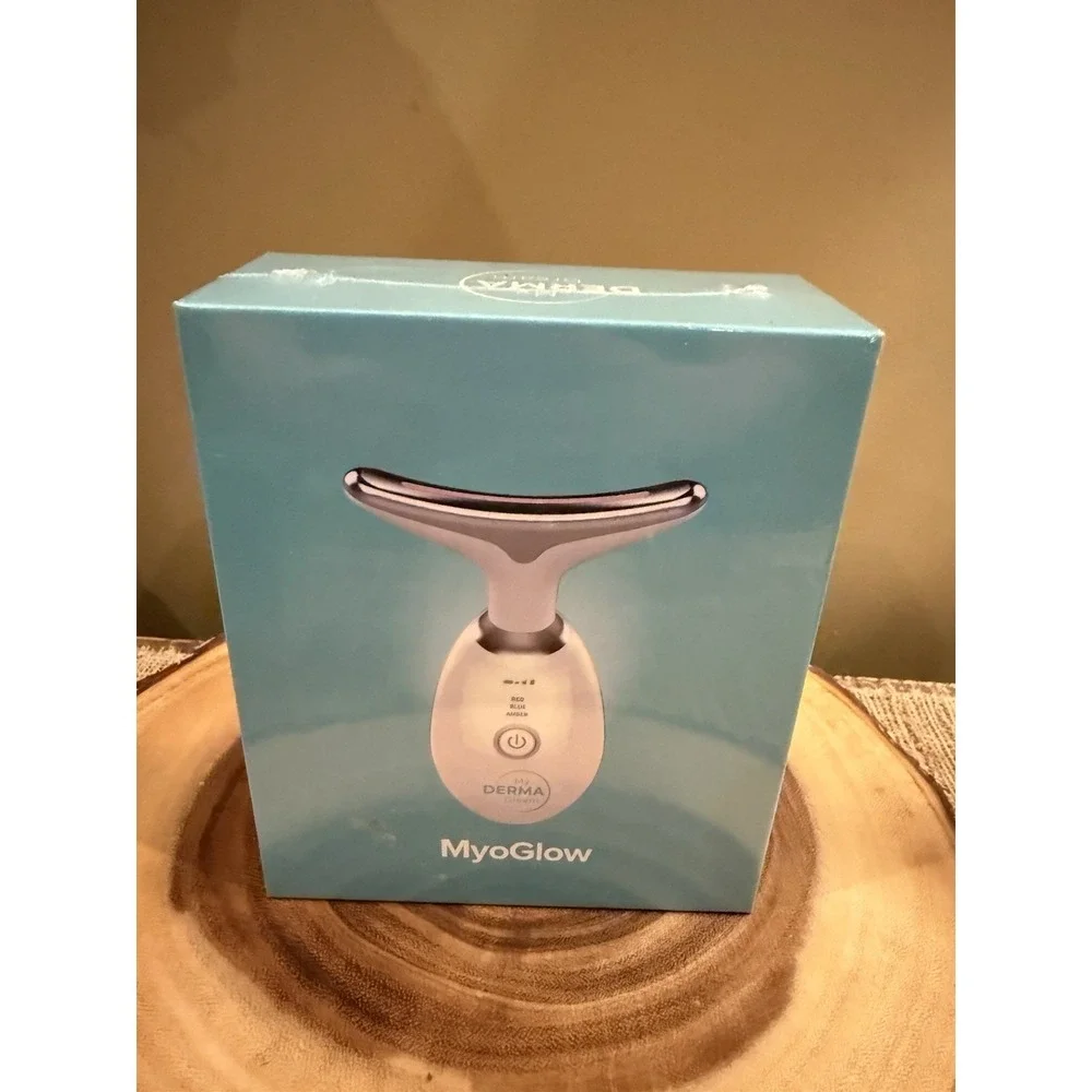 My DERMA Dream Myoglow Neck Face Lifting Lymphatic‎ Drainage Too New Sealed